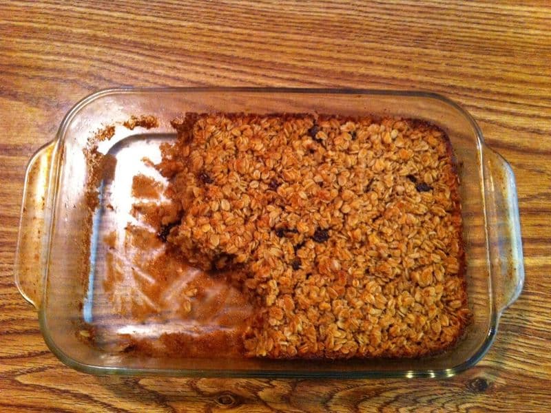 Baked oats